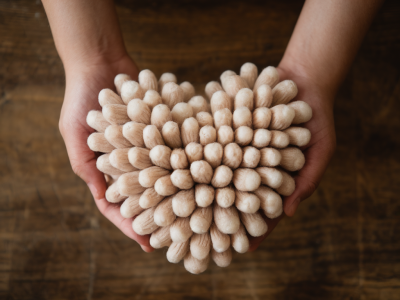 Wie kombiniere ich wolle mit pflanzlichen fasern für waschbare, nachhaltige homewares