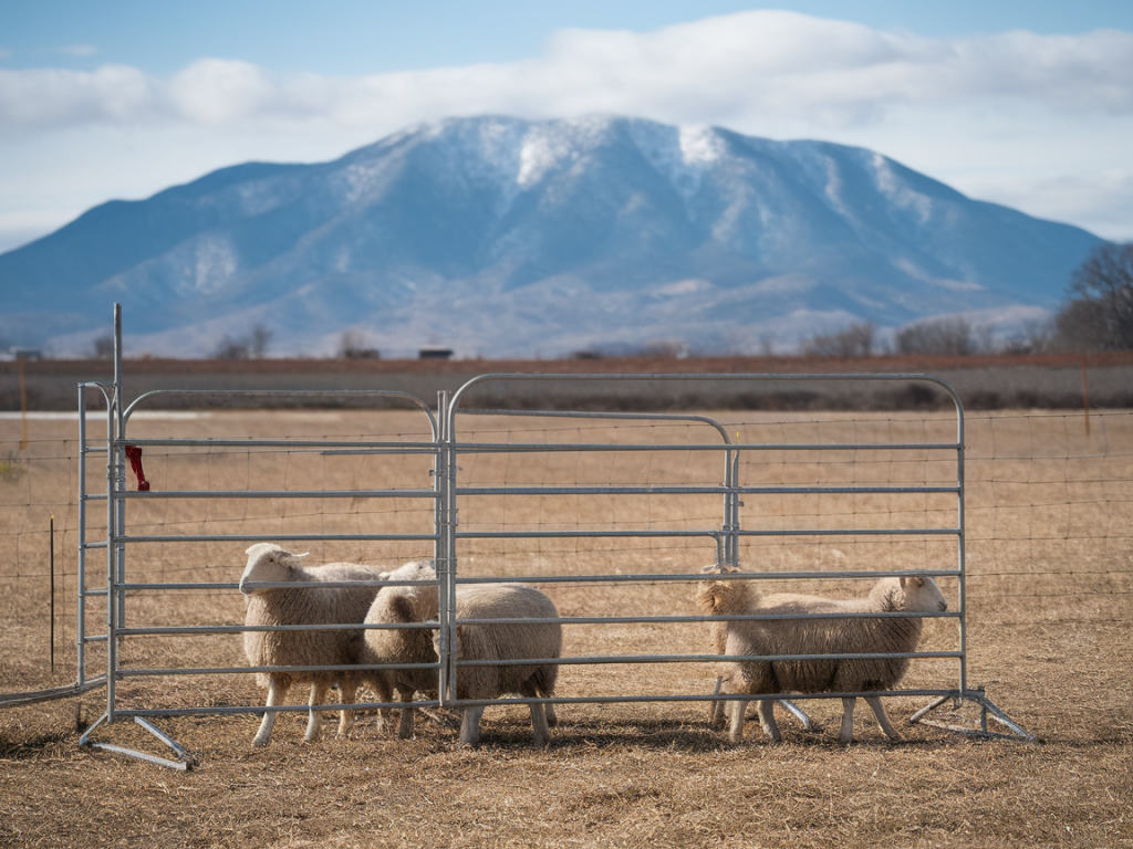 Wie bau ich eine winterweide mit mobiler zaunlösung für kleine schafherden