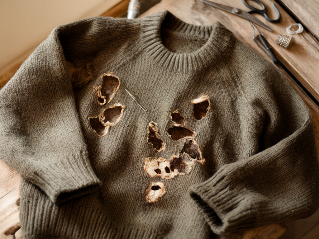 Wie entferne ich motten‑ und nigelflecken aus vintage‑wolle ohne chemie: schonende hausmittel und reparaturtricks