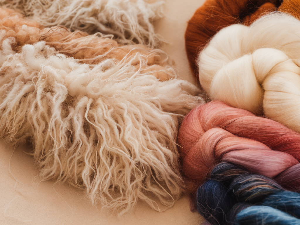 Wie unterscheide ich lammwolle von zuchtwolle bei haptik und feinstruktur