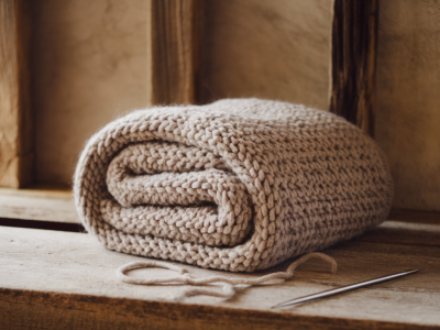 Wie pflege ich handgestrickte antistatikwolldecken, damit sie 10 jahre halten