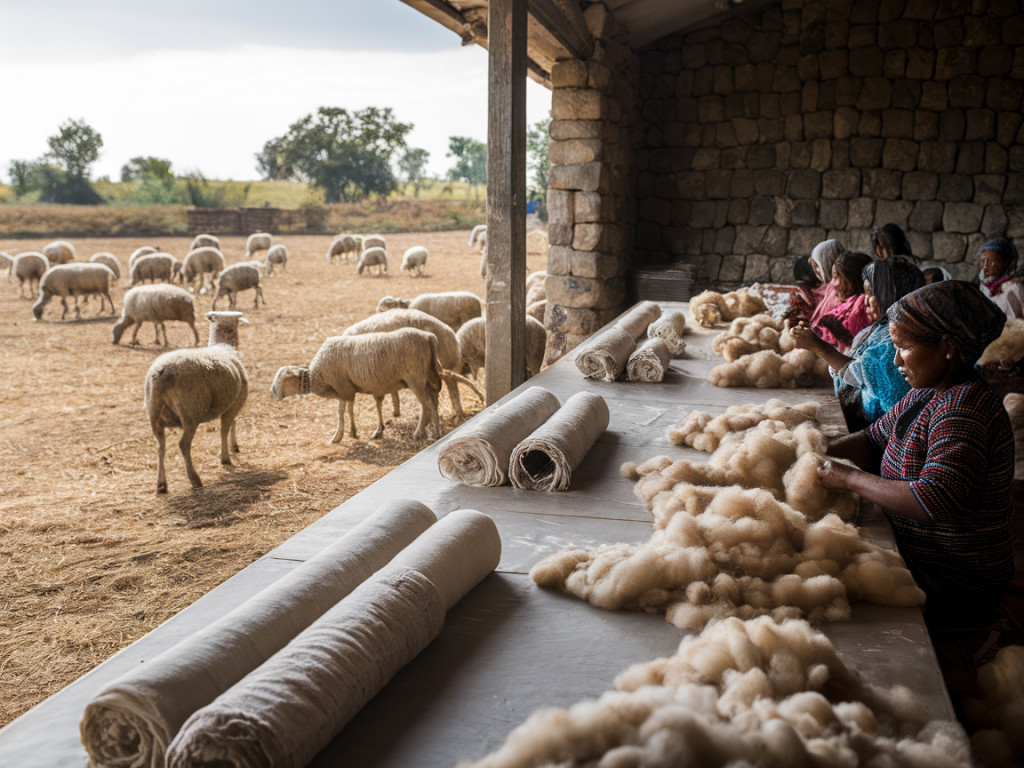 Wie funktioniert die herstellung von fairtrade‑wolle in regionalen werkstätten